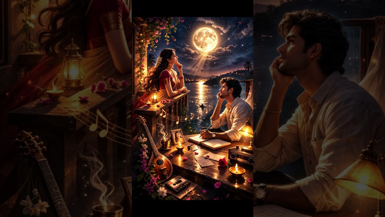 நிலவே என் தூதுவா 🌙 | Vintage Tamil Love Song |  Romantic Short 2026 | Moonlight Love 💫|  Love Melody