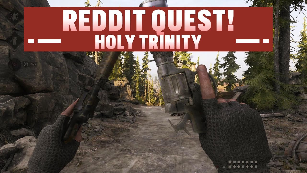 Completing a Reddit Quest Holy Trinity! Hunt Showdown
