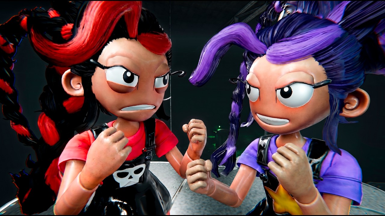 Secret Scene Lilly Love Braids vs Lilly Twin Sister! Poppy Playtime 5