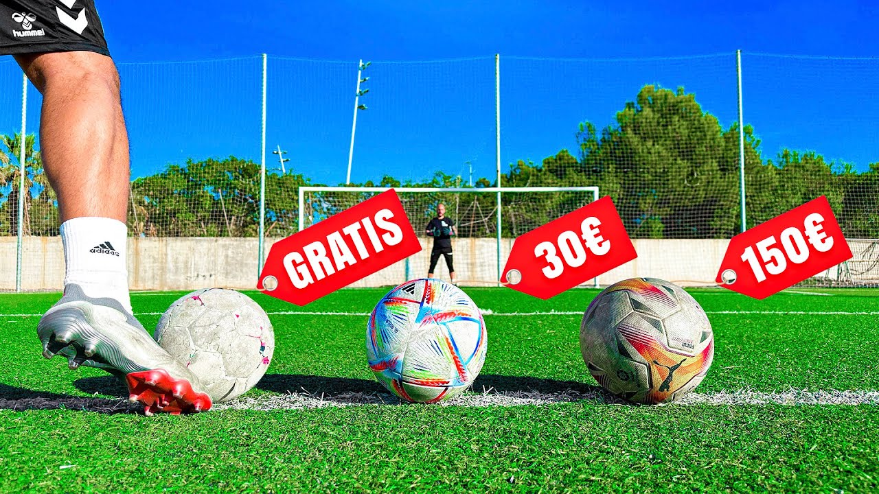 ⚽ BALÓN BARATO vs BALÓN OFICIAL 🤑 ¡Retos de Fútbol!