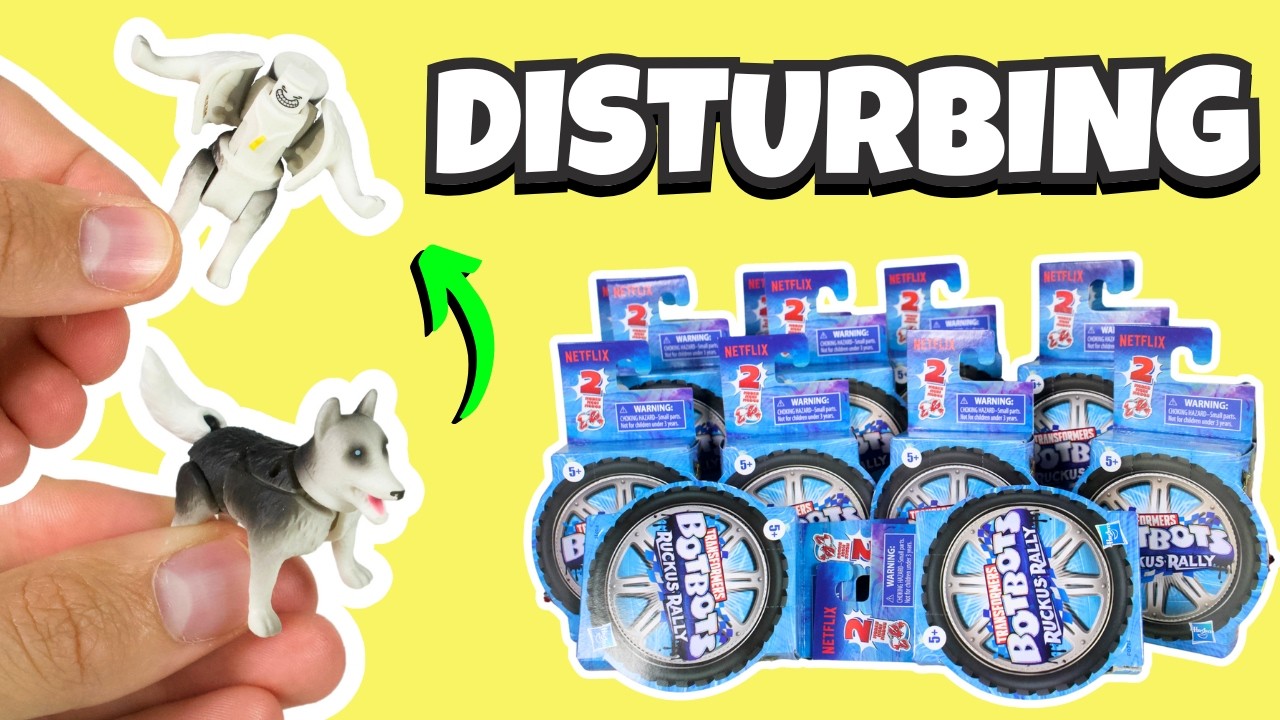 Opening 24 Bizzare Mini Transformers (BotBots)