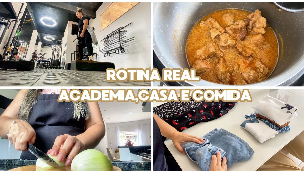 Vida Real: Treino, Pernil na Panela Elétrica e Organização da Cozinha