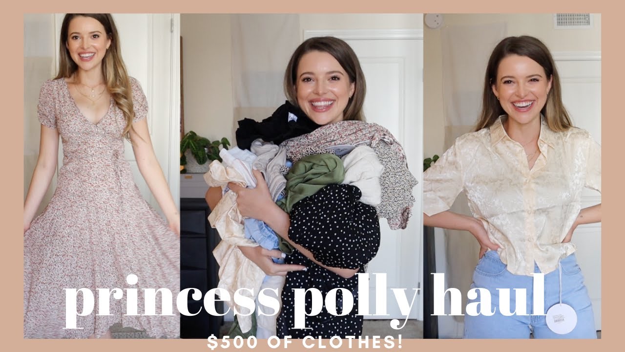 MASSIVE Princess Polly Haul & Try On - I Ordered $500 of Clothes!
