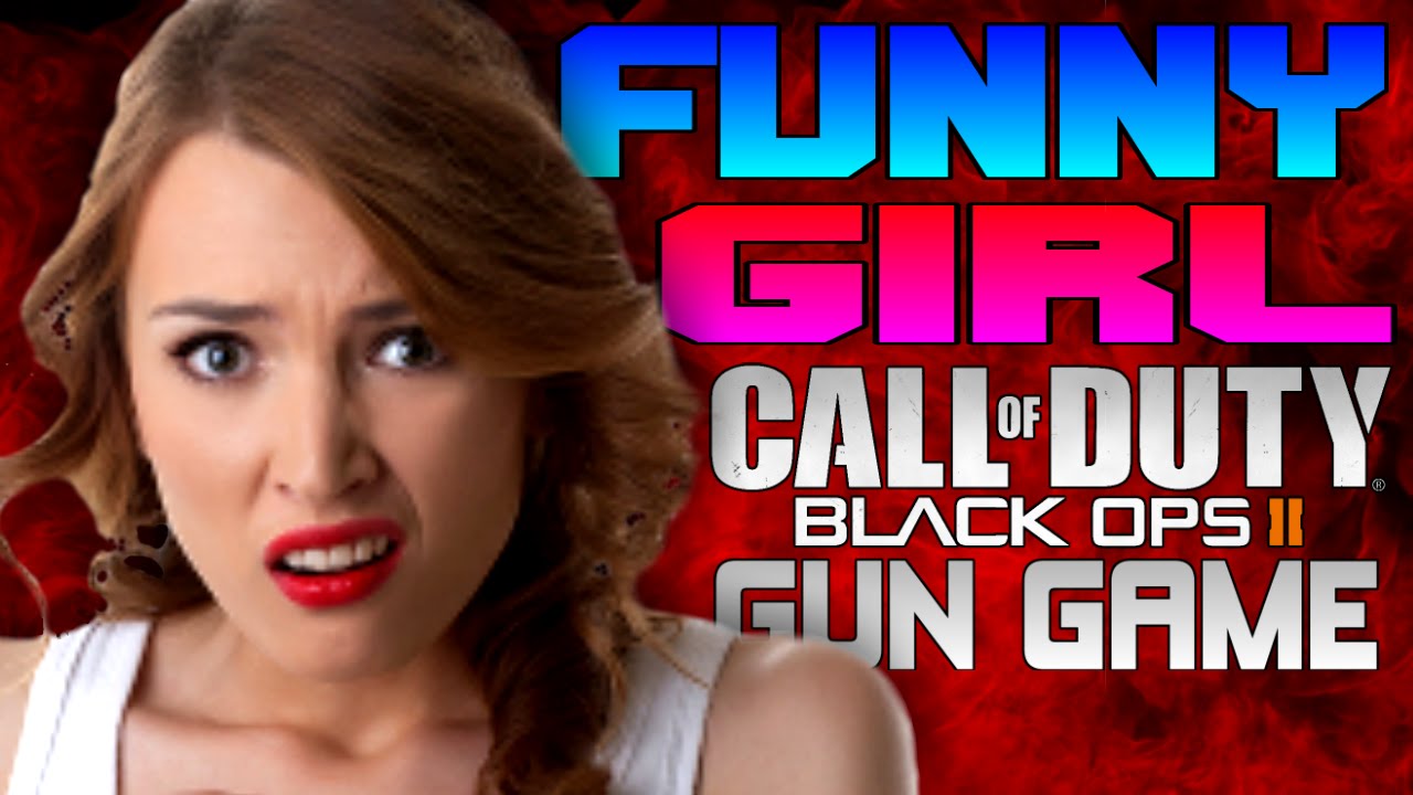Girl's Hilarious Reactions On Black Ops 2