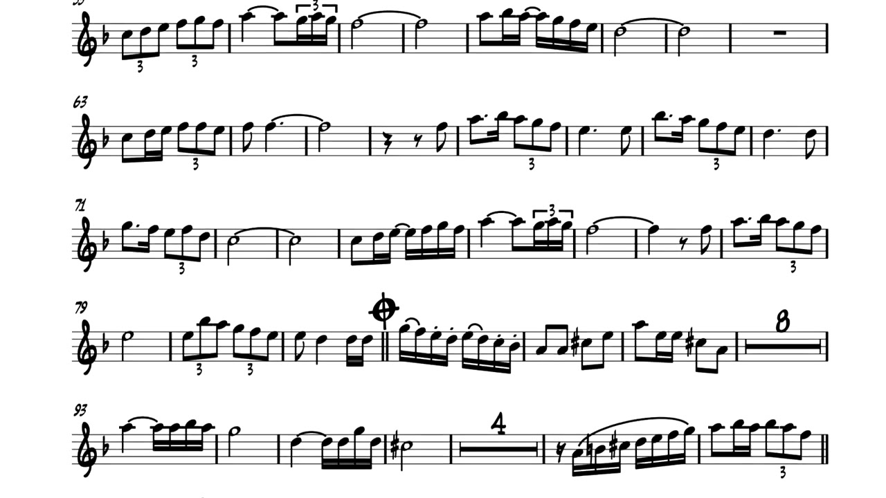 Pasodoble La Puerta Grande - Banda Orquesta Reyna de la paz (Partitura trompeta)