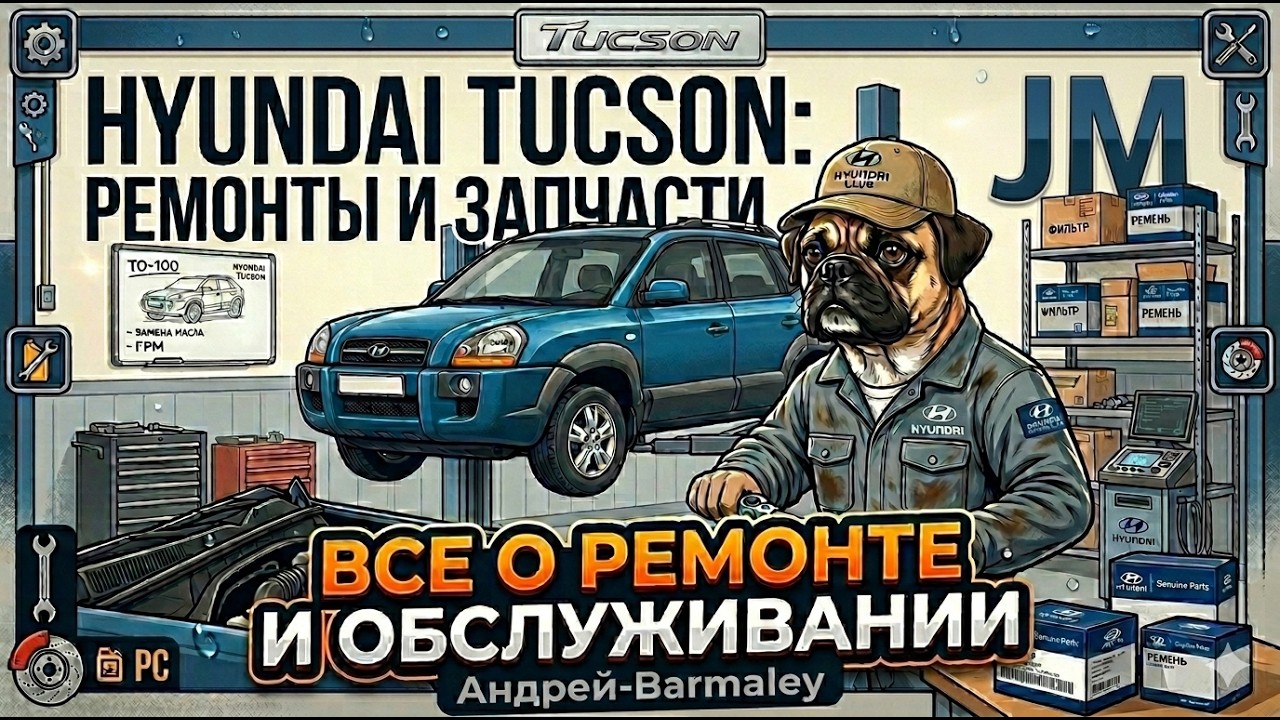 Замена радиатора печки на Hyundai Tucson  JM 2006.