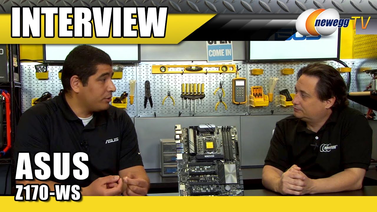 ASUS Z170-WS Motherboard Interview - Newegg TV