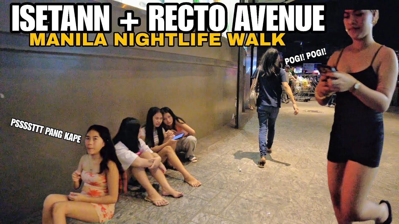 SHOCKING! INSANE SCARY OFFER! RECTO AVENUE - ISETANN - AVENIDA NIGHTLIFE PHILIPPINES[4K]