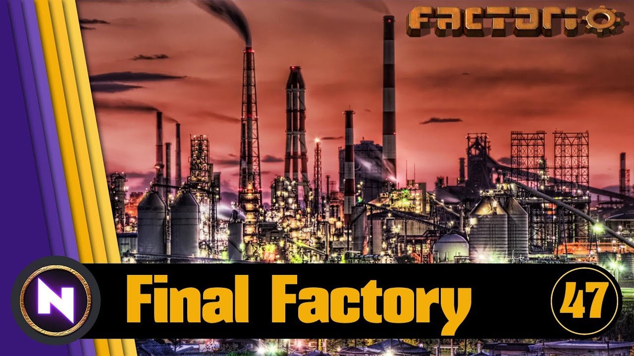 Factorio 0.16 - Final Factory #47 ONE TILE OFF
