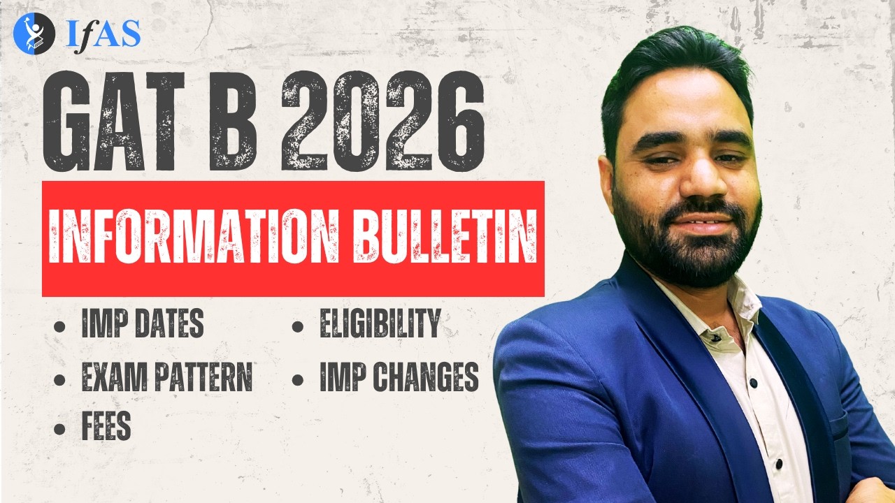 GAT B 2026  Complete  Information Bulletin ...