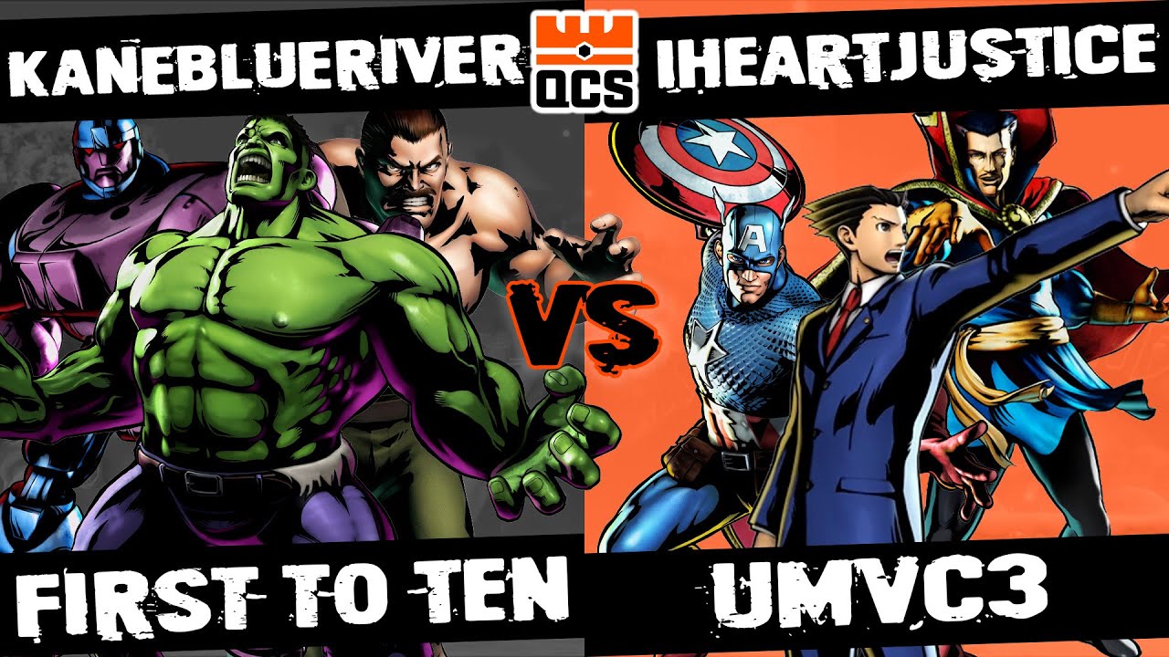 KaneBlueRiver против IHeartJustice | Первый до 10 | Ultimate Marvel против Capcom 3