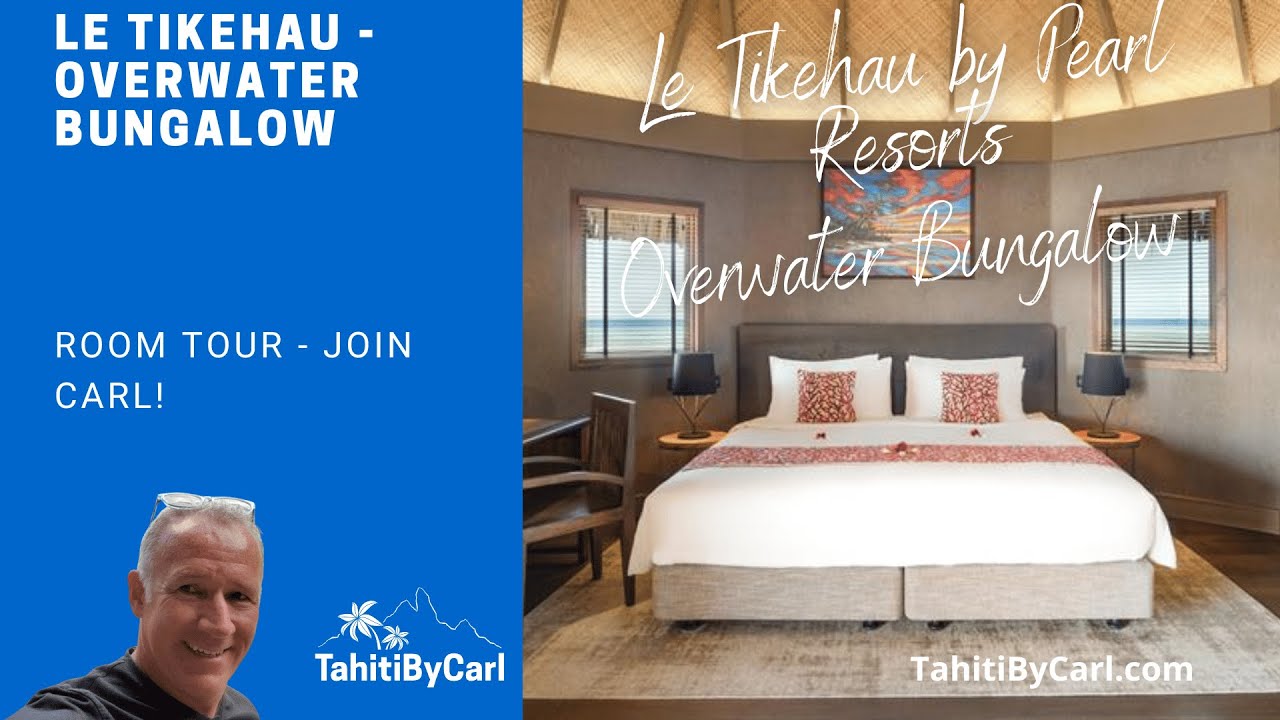 Le Tikehau Overwater Bungalow Room Tour | Pearl Resorts of Tahiti