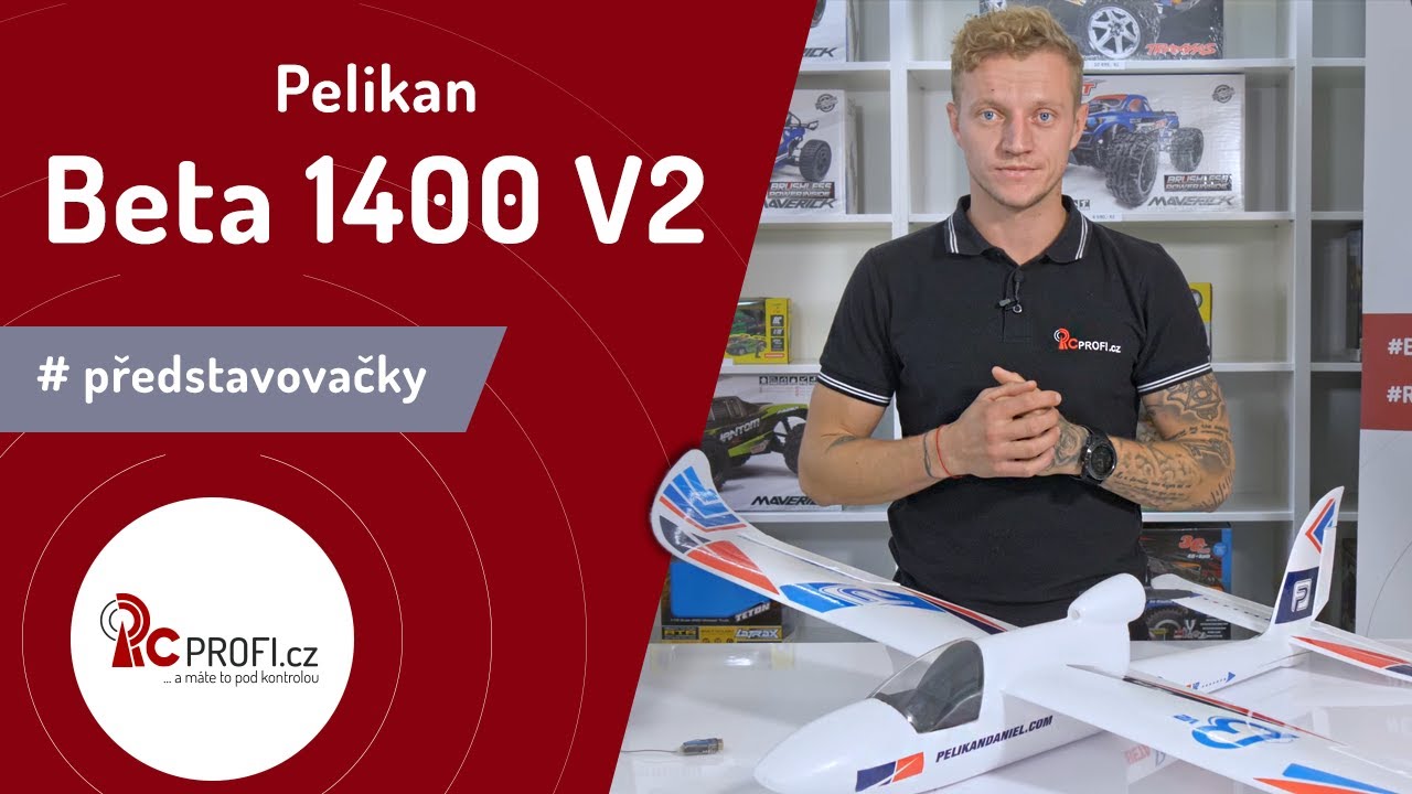 Recenze RC letadla Beta V2 1400 od Pelikána | RCprofi.cz