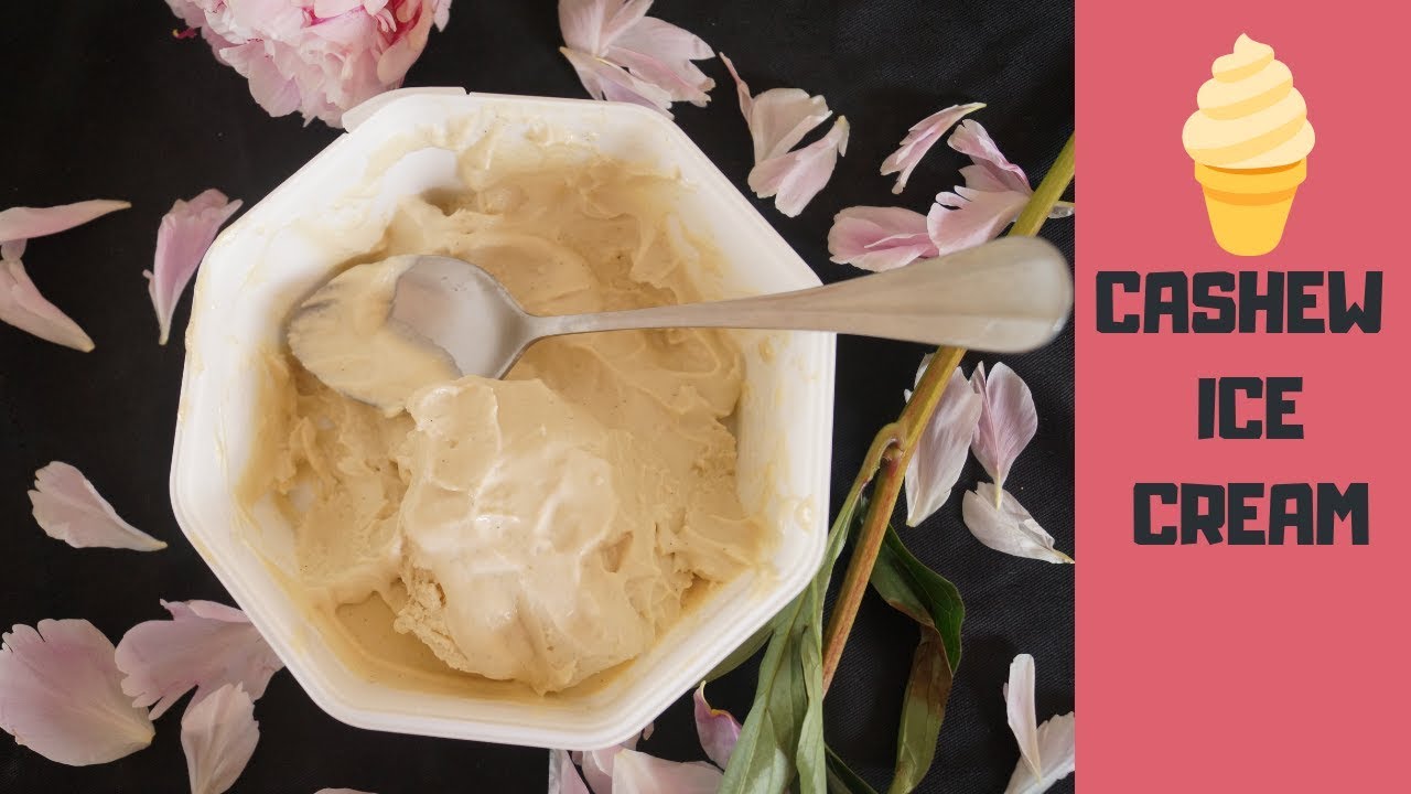 Creamy Cashew Ice Cream | Vegan, Gluten Free, Dairy Free | Matcha Ice Cream