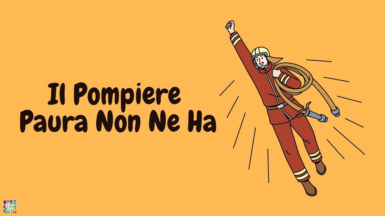 Il pompiere paura non ne ha (con testo) - Inno dei Vigili del Fuoco