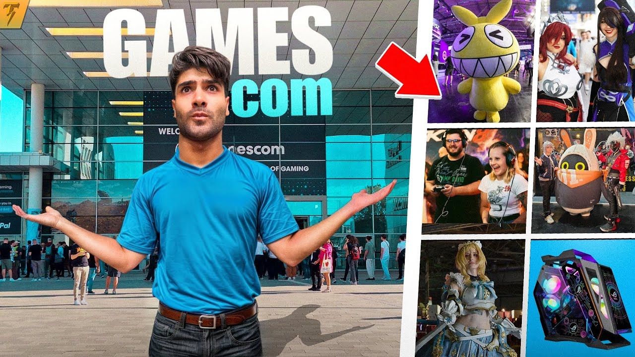 بزرگ‌ترین فستیوال گیم اروپا 🤯🎮 GAMESCOM – تجربه‌ای که هر گیمری باید داشته باشه!