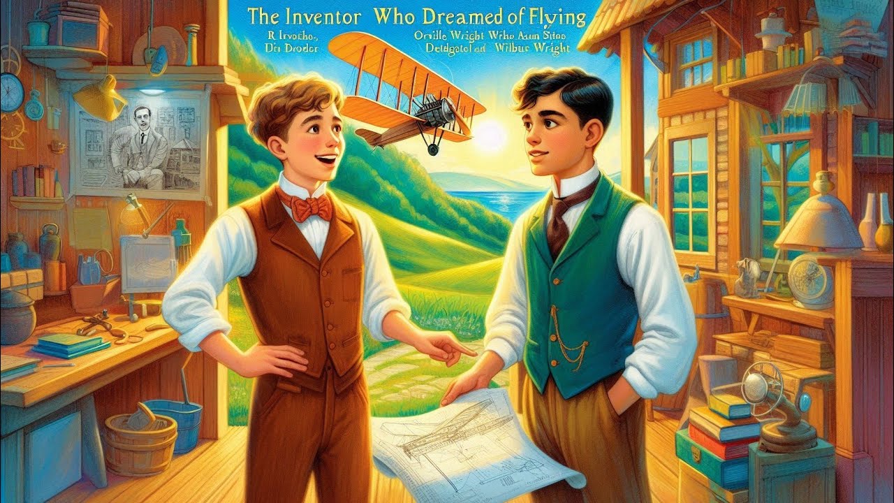 The Inventor Who Dreamed of Flying: The Wright Brothers’ Journey.