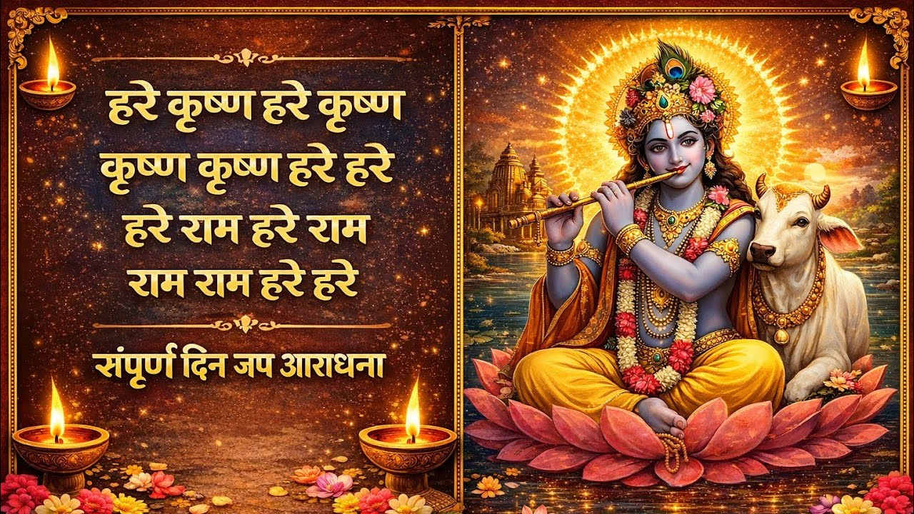 Sattila Ekadashi Hare Krishna Mahamantra Jaap | Full Day Chanting | ISKCON Bhajan