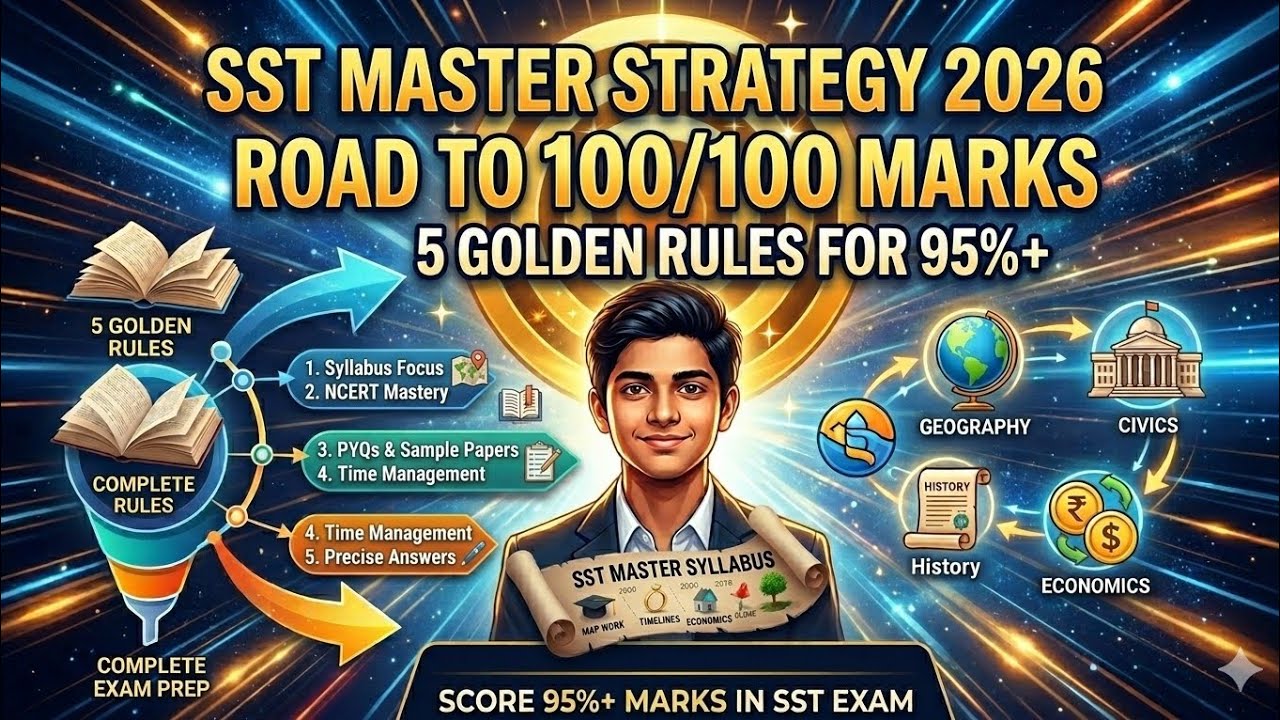 Best strategy for social science to score 95%🔥| Class 10th | SST WALI CLASS