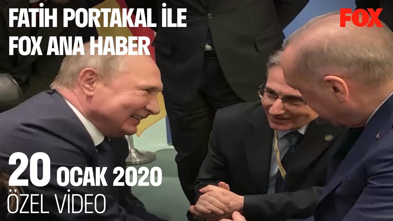 Libya zirvesinden ne çıktı? 20 Ocak 2020 Fatih Portakal ile FOX Ana Haber