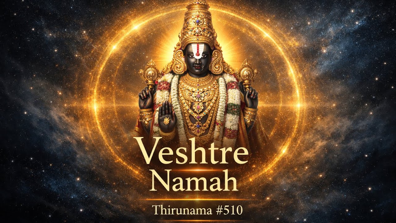 Shri Venkatesa Sahasranama Thirunama | Veshtre Namah #divine #devotional 