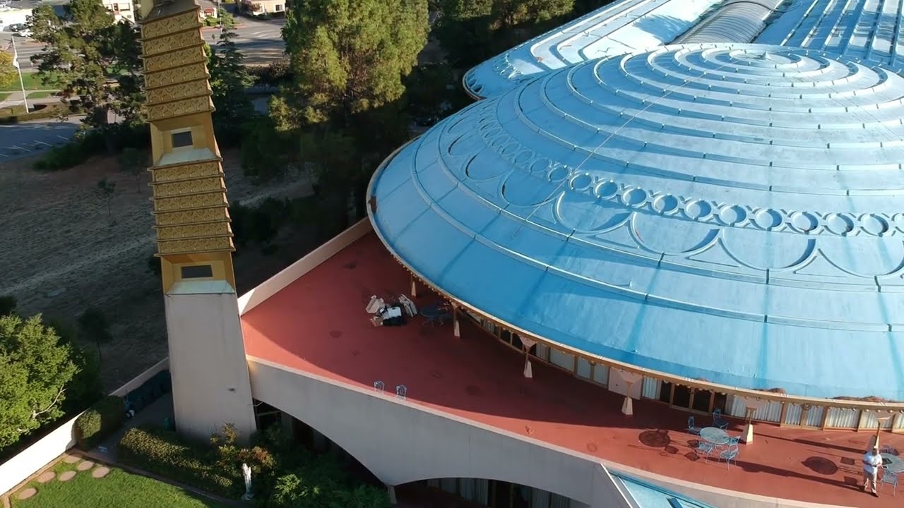 Frank Lloyd Wright Marin Civic Center in San Rafael, Marin County California : Cinematic Drone Film
