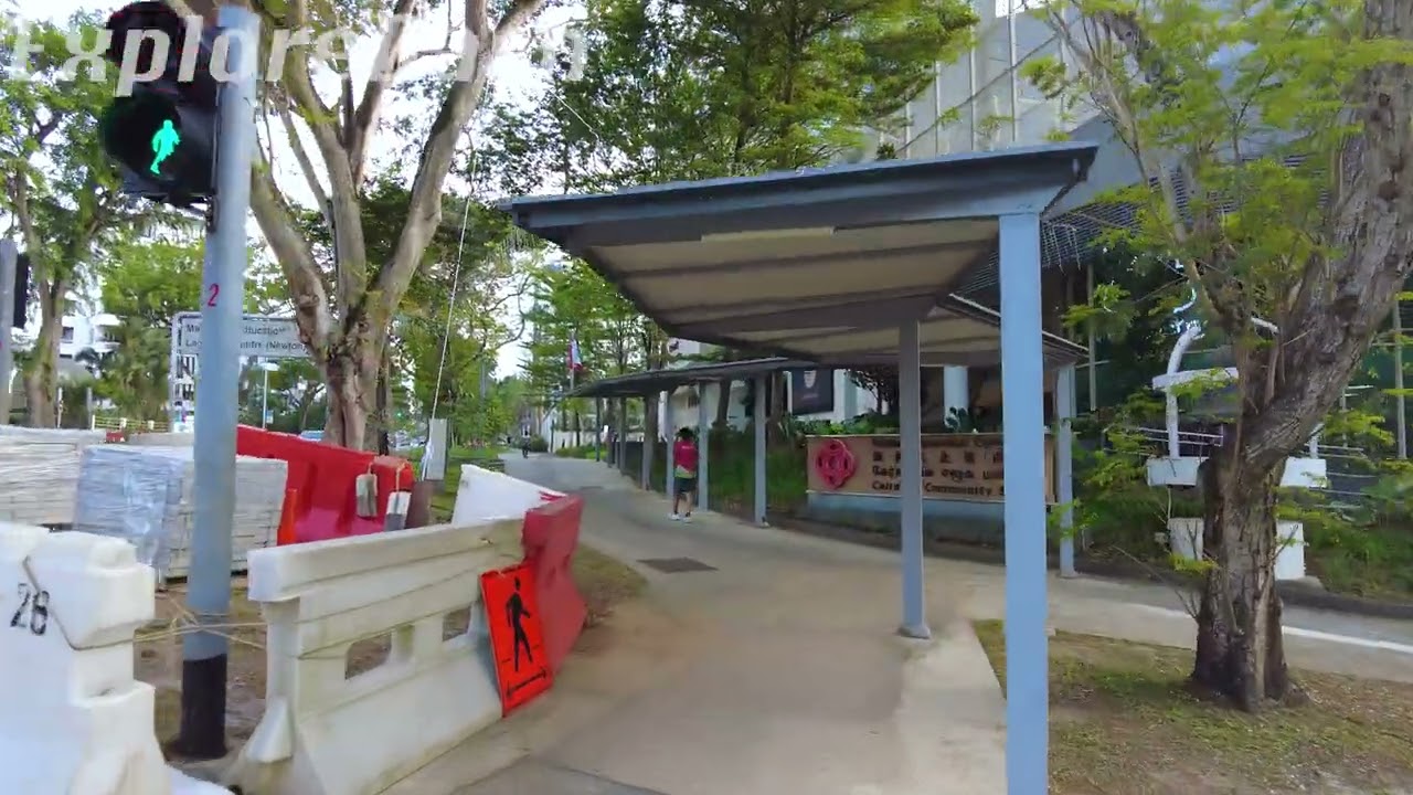 [4K Singapore Walk] 7-Eleven Newton MRT to The Cairnhill | Evening Walk