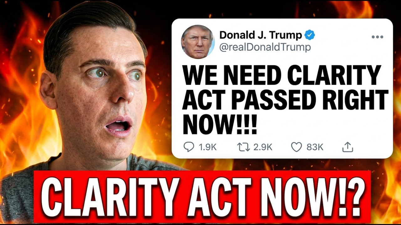ТРАМП: ПРИМИТЕ ЗАКОН О ЯСНОСТИ СЕЙЧАС!!!! (ВАЖНЫЕ НОВОСТИ ПО XRP)