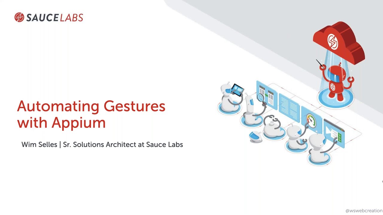 Automating Mobile Gestures with Appium