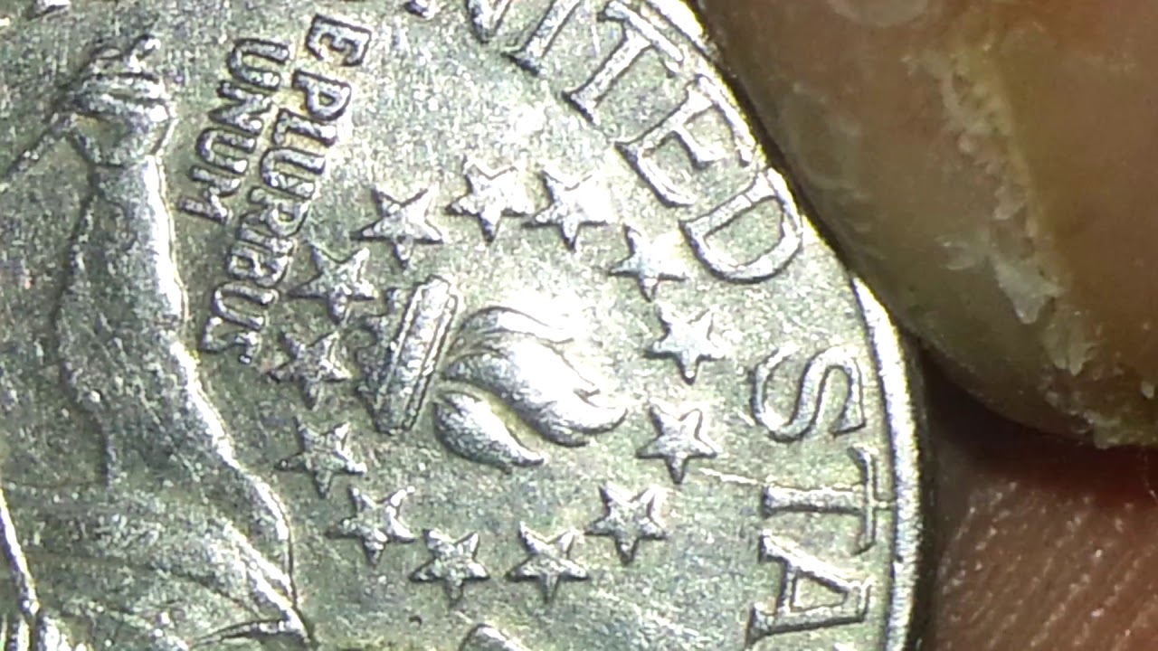 1776-1976 D BICENTENNIAL US QUARTER NICE CUD LINE MINT ERROR  REVERSE