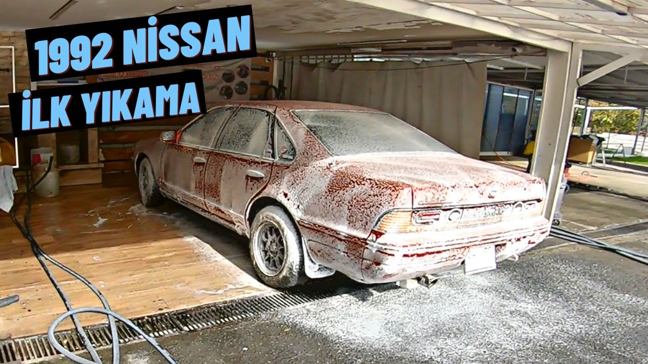 OTO YIKAMACI OLDUM ! 1992 MODEL NİSSAN YIKAMA VLOG | POV SÜRÜŞ