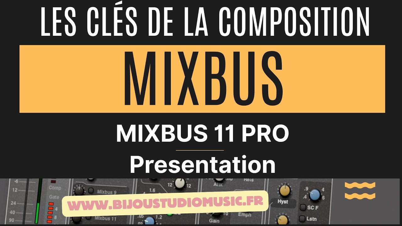 Mixbus Gratuit Les clés de la composition Mixbus 11 Pro Présentation