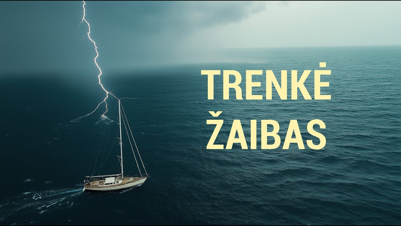 Į jachtą trenkė žaibas | buriavimas Maljorkoje