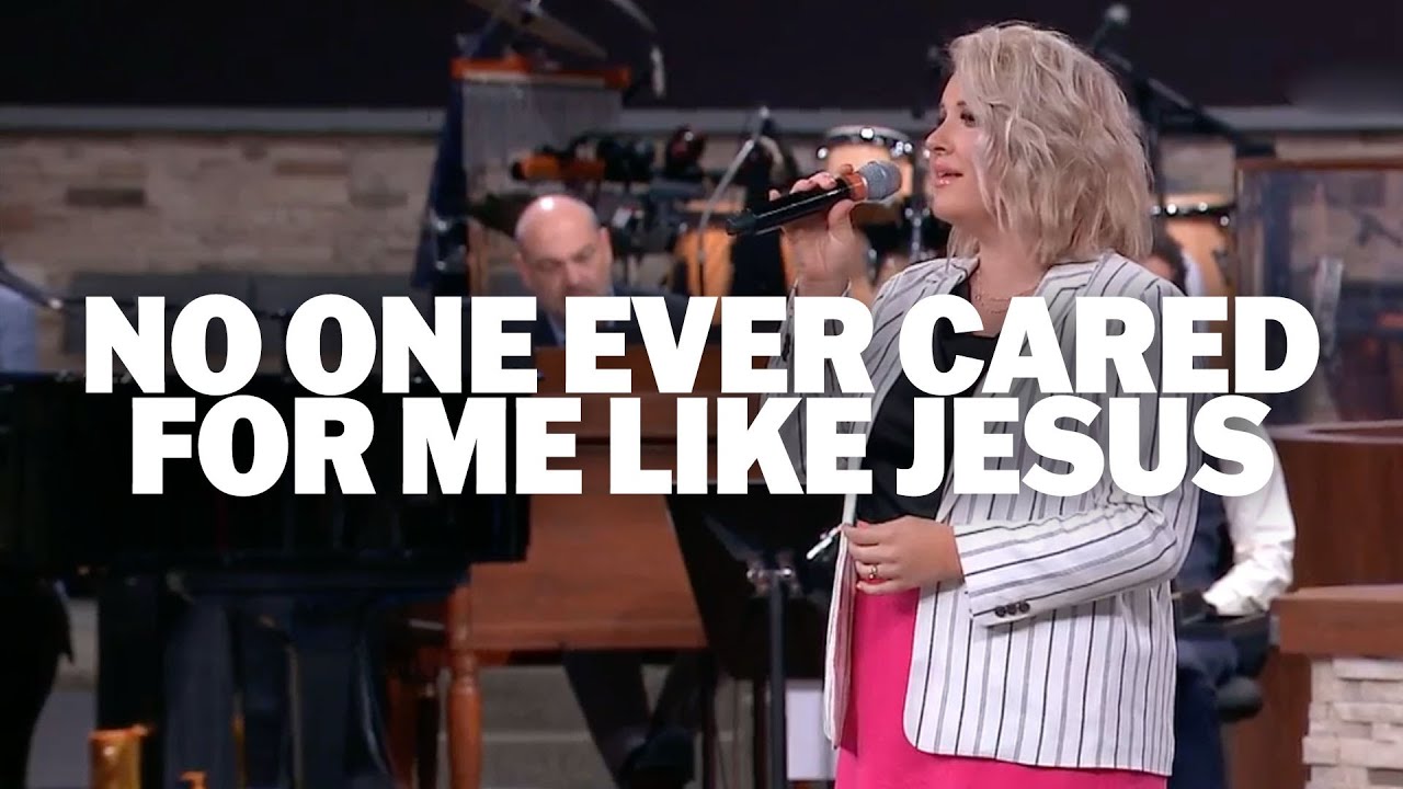 No One Ever Cared For Me Like Jesus (LIVE) | Grace Brumley
