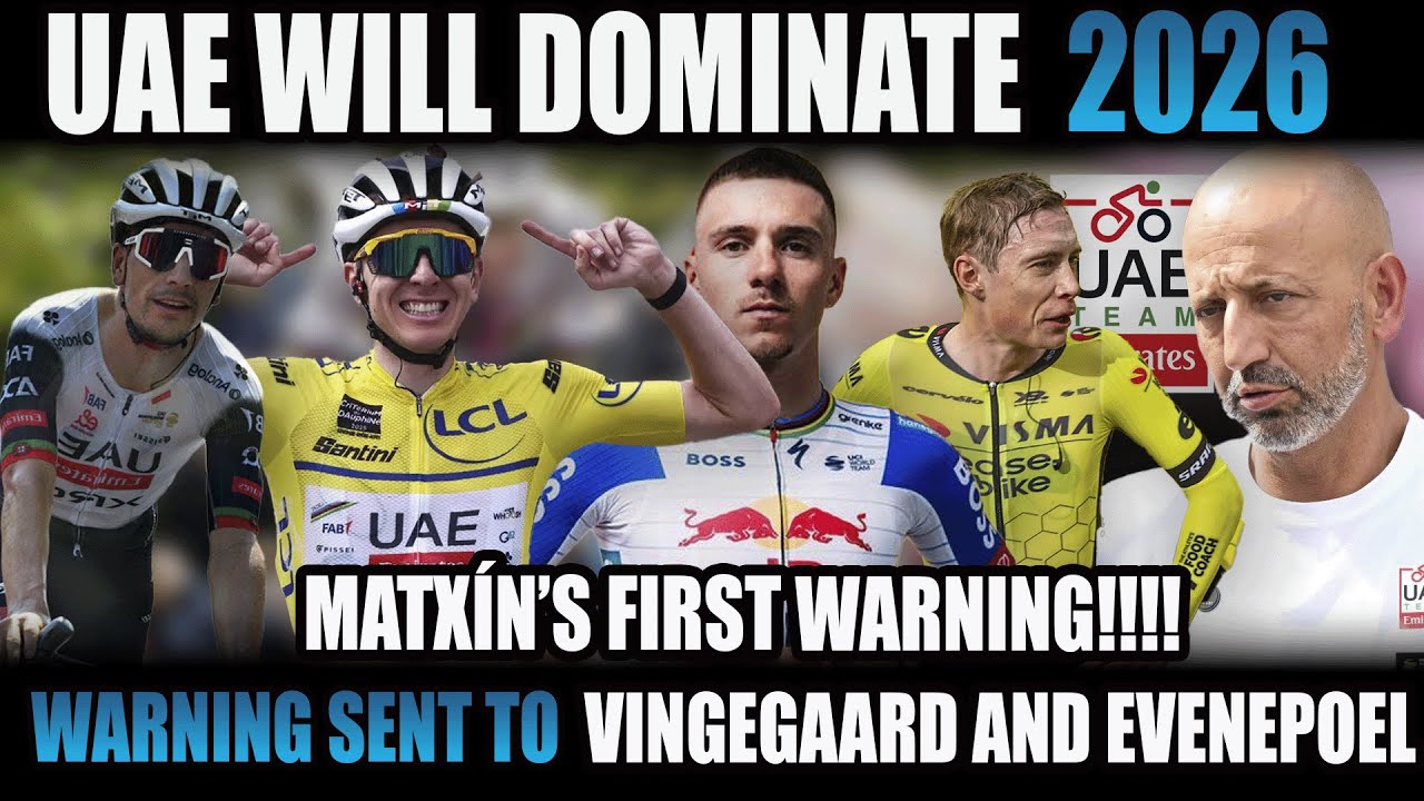 UAE WILL WIN IT ALL! A SERIOUS WARNING FROM MATXÍN, POGACAR AND DEL TORO TO VINGEGAARD AND EVENEPOEL