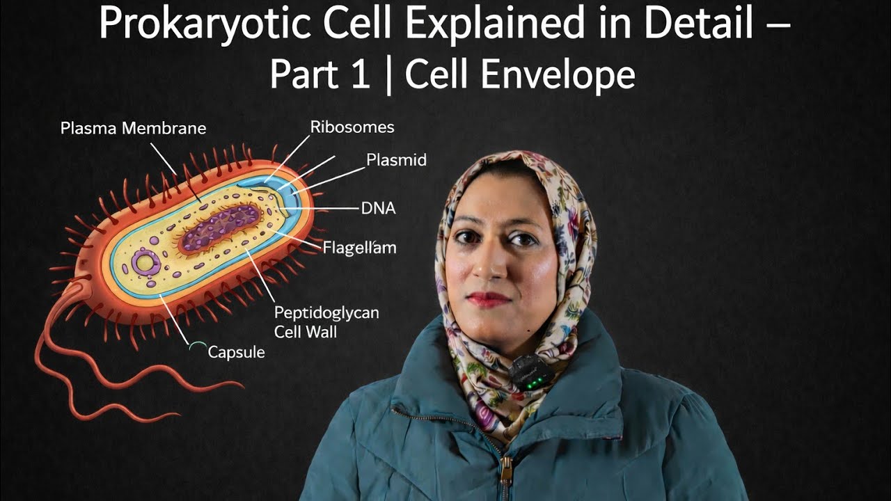 Prokaryotic Cell Explained in Detail – Part 1 | Cell Envelope