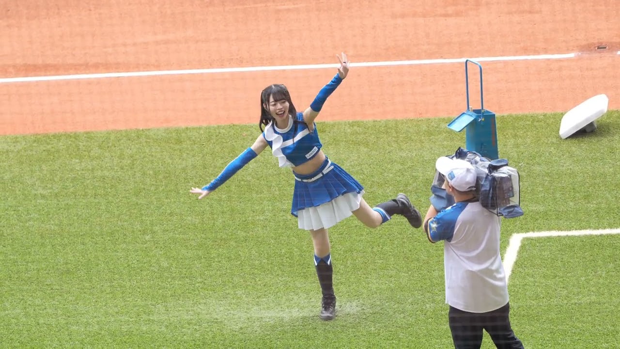 20230702 ファイターズガール 塩澤美咲さんの「宇宙ダンス」