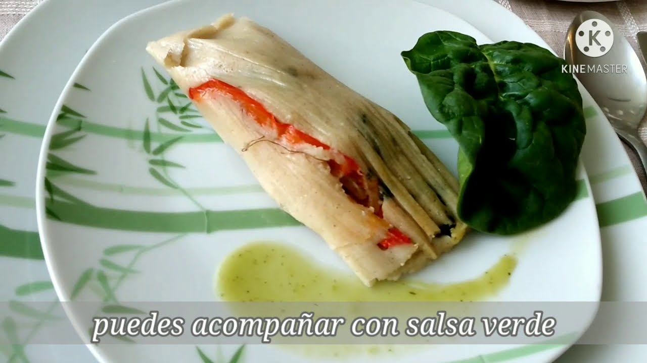 🥬🧀Tamales de espinacas y queso🧀🥬