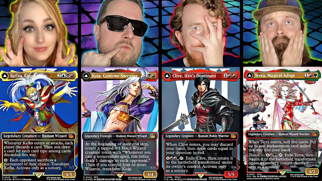 Final Fantasy HEROES vs. VILLAINS: THE FINAL BATTLE | Kefka vs. Clive vs. Kuja vs. Terra