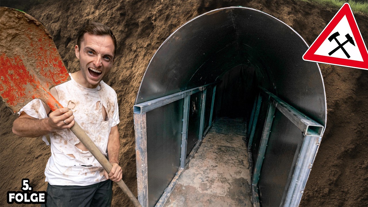 Wir bauen einen BUNKER um 100 Tage zu ÜBERLEBEN