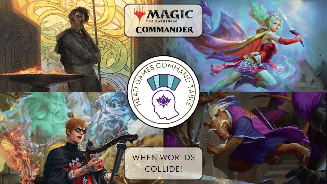 Garth vs Terra vs Splinter vs Wandering Minstrel | Head Games Commander Gameplay