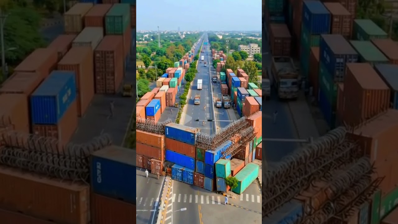 🚨😱 Islamabad 'Container City' Ban Gaya! Khan Ke Khauf Se 10000+ Containers? Sach Kya Hai? 🔥#murshid