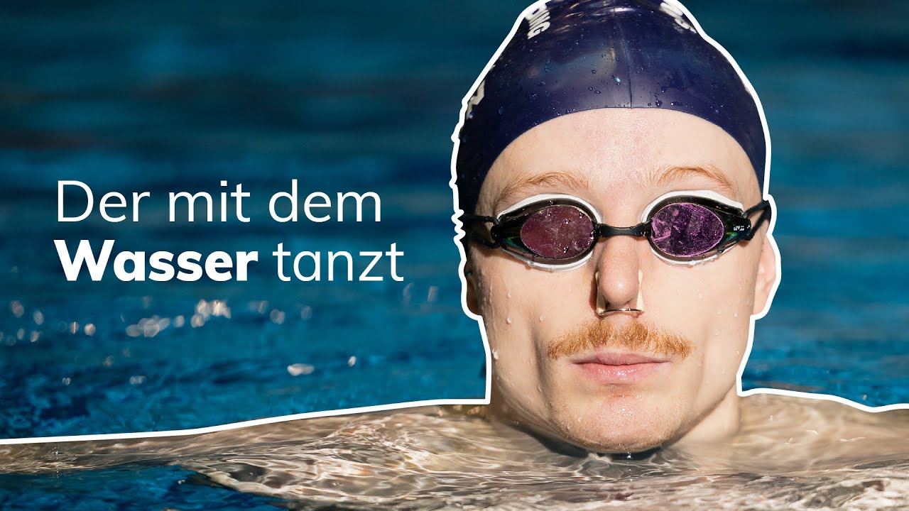 TU-Student und Europameister: Auf Tauchgang mit Synchronschwimmer Frithjof Seidel
