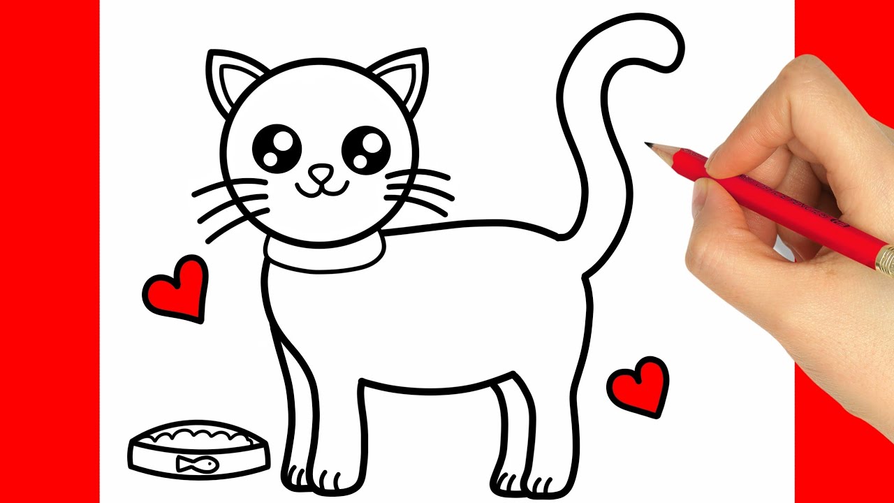 COMMENT DESSINER UN CHAT FACILEMENT