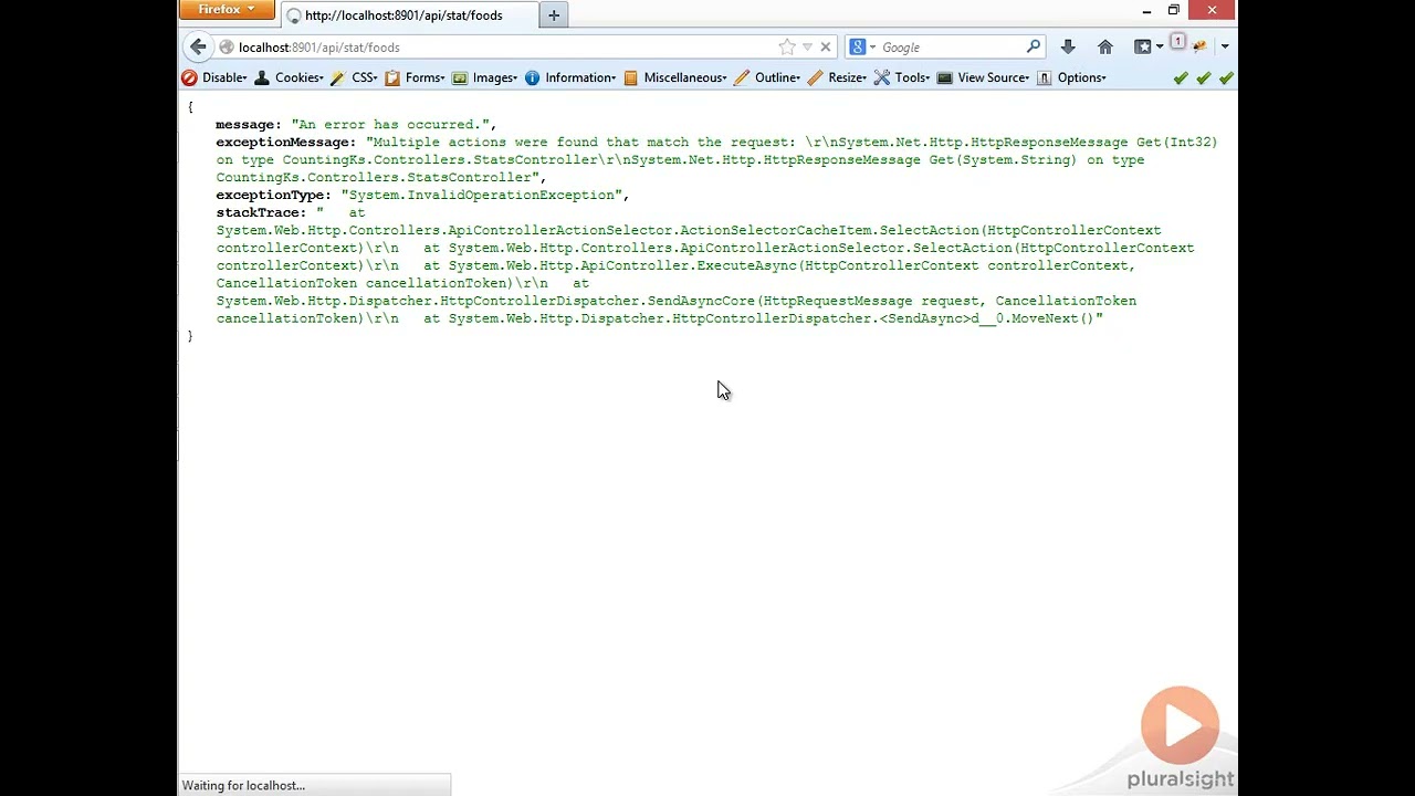 ASP.NET Intermediate 1 - 7.07 Attributed Routing Constraints