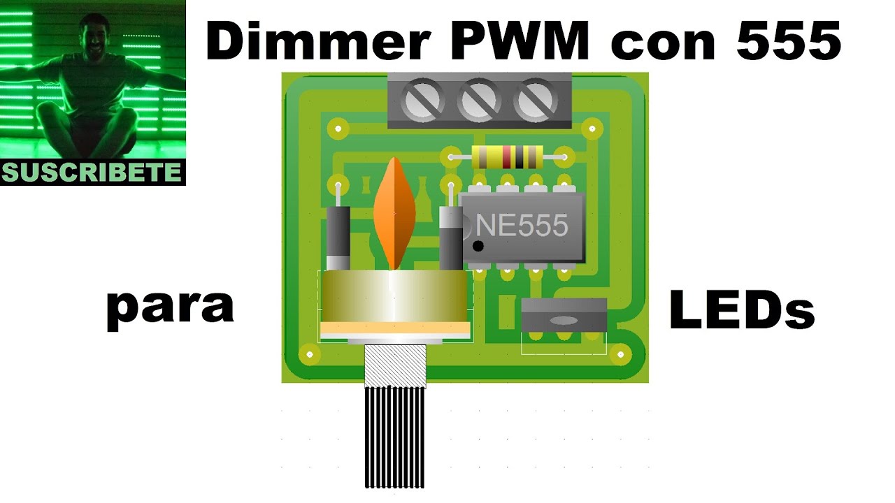 Explicando el dimmer PWM con 555 para leds