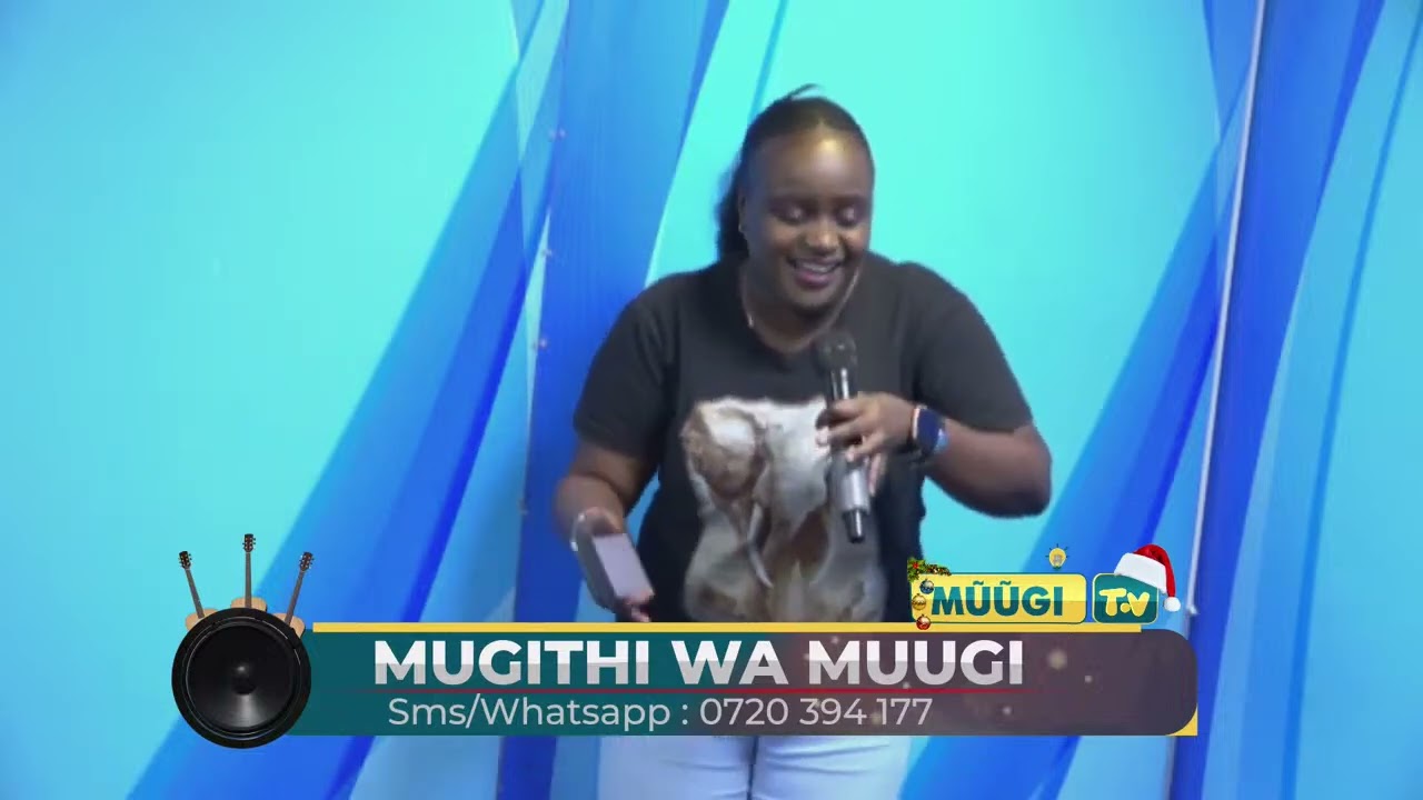Wahome The King live mugithi ending year in style🔥at muugi tv hosted by Mwihaki wa Thumbi