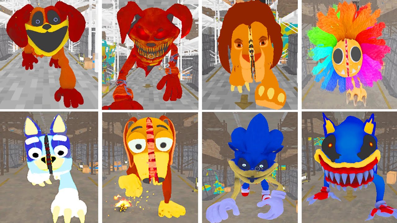 Poppy Playtime Chapter 4 New Update -Yarnaby (Dognap,NightmareDogDay,Lion,SonicBig,SprunkiSonicExe)