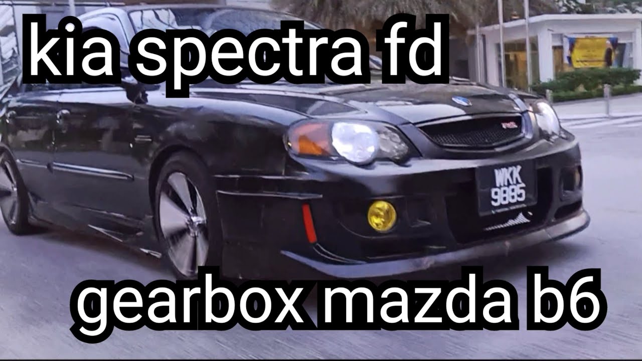 KIA SPECTRA modified bodykit, gear box Mazda B6