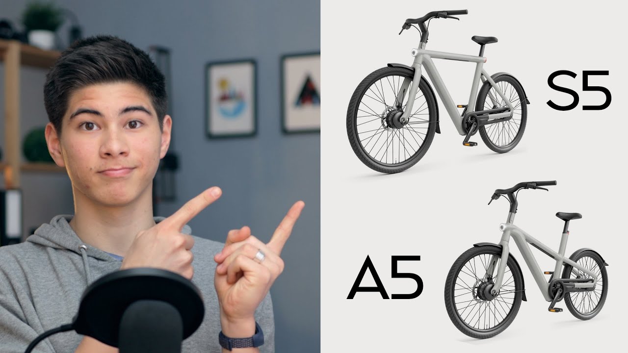 Das NEUE Vanmoof S5 & A5 I ALLE Infos zur neuen E-Bike Generation zusammengefasst